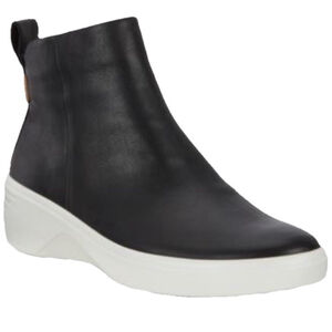 Ecco Soft City Wedge Ankle Boot Size 9 40